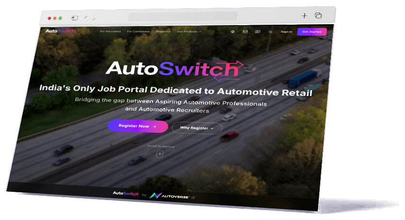 AutoSwitch — India's Automotive-only job portal